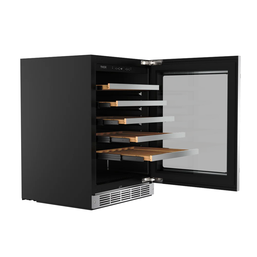 24 Inch Undercounter Single Zone Wine Cooler