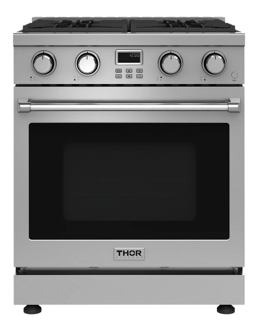 A-Series 30 Inch Contemporary Professional Gas Range