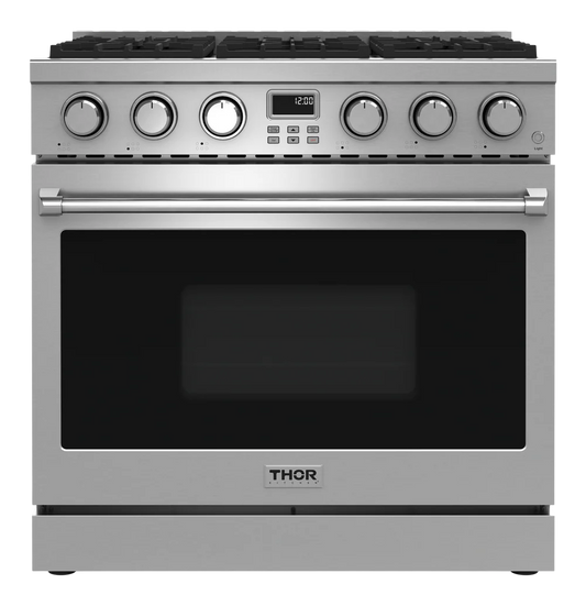 A-Series 36 Inch Contemporary Professional Gas Range