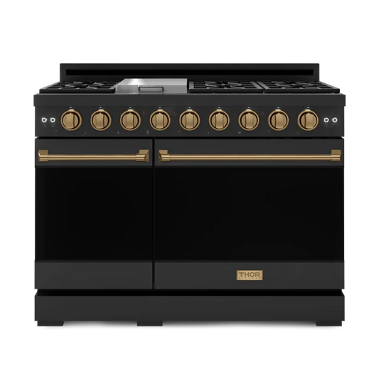 48 Inch Professional Gas Range with Pro-Style Knobs (Gordon Ramsay Collection)